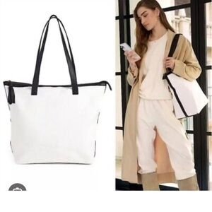 Walter Baker‎ NEW Carly Day Tripper weekend large Tote Bag black/white